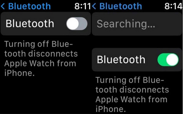 Then turn or switch off Bluetooth